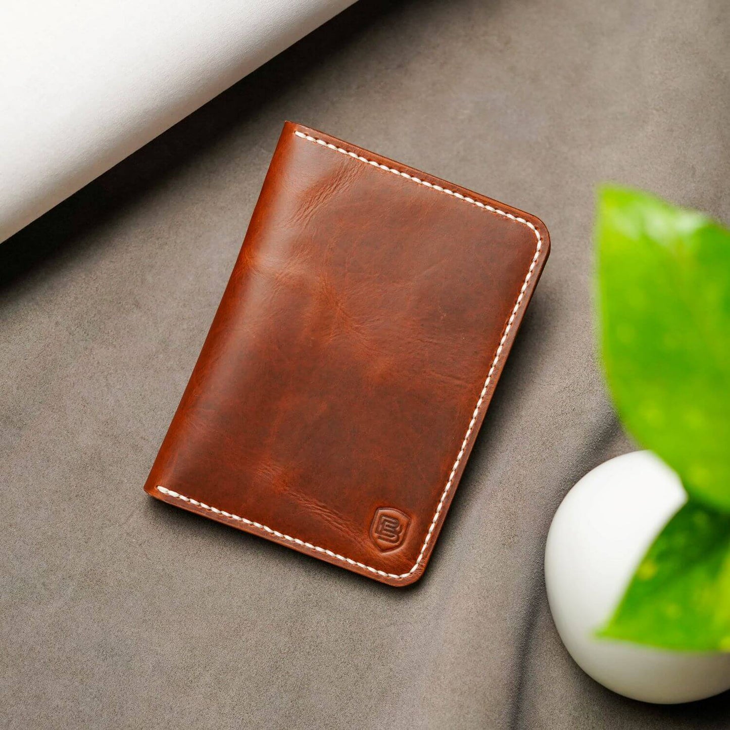 Heritage Handmade Leather Passport Holder