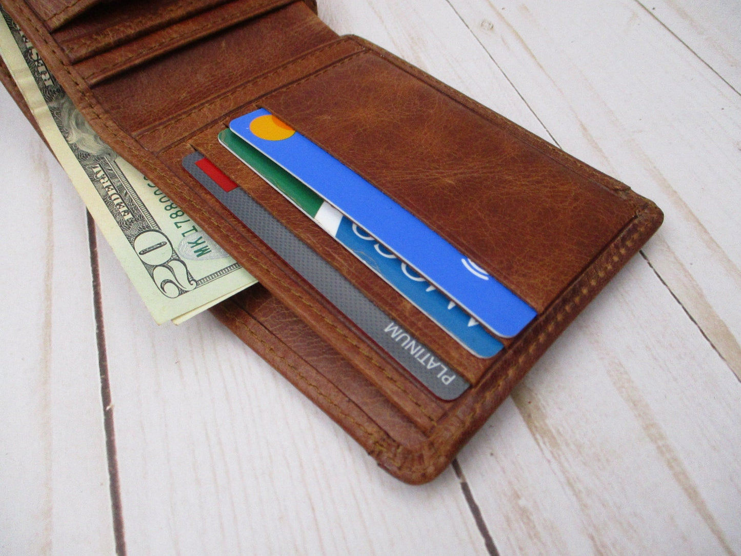 Men's Wallet with Coin Pocket