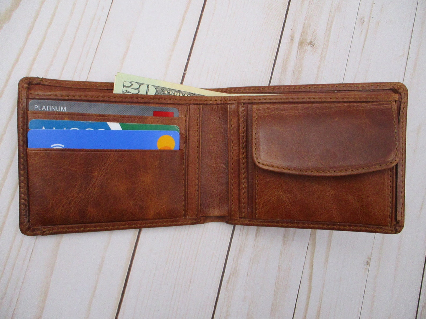 Men's Wallet with Coin Pocket