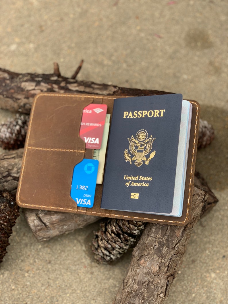 Leather Passport Wallet | Leather Passport Holder